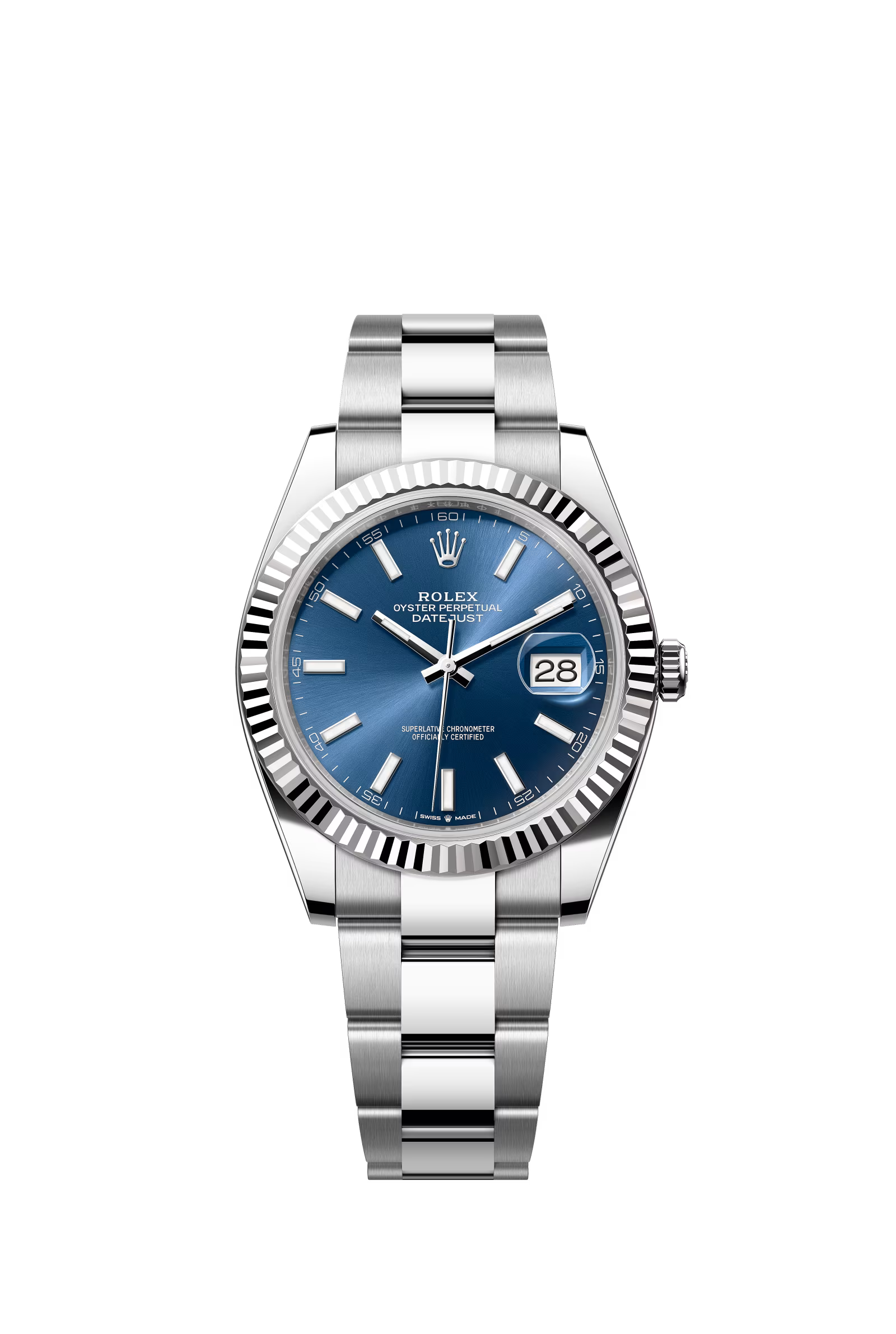 Rolex Datejust 41 Oystersteel Blue Dial 41mm - 126334