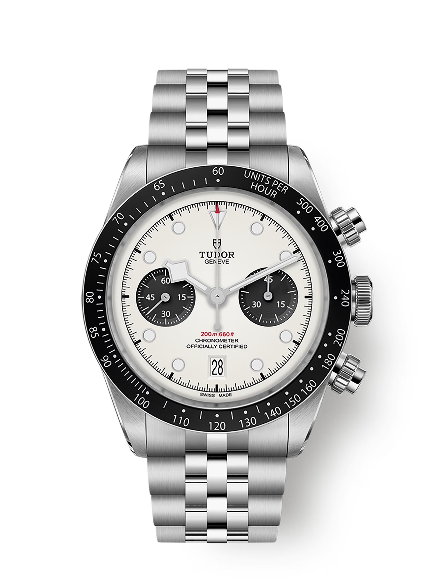 Tudor Black Bay Chrono Stainless Steel Panda Dial 41mm - M79360N